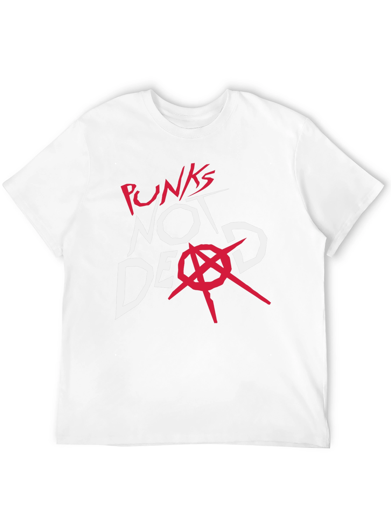 Punks Not Dead Graphic Tee - Black