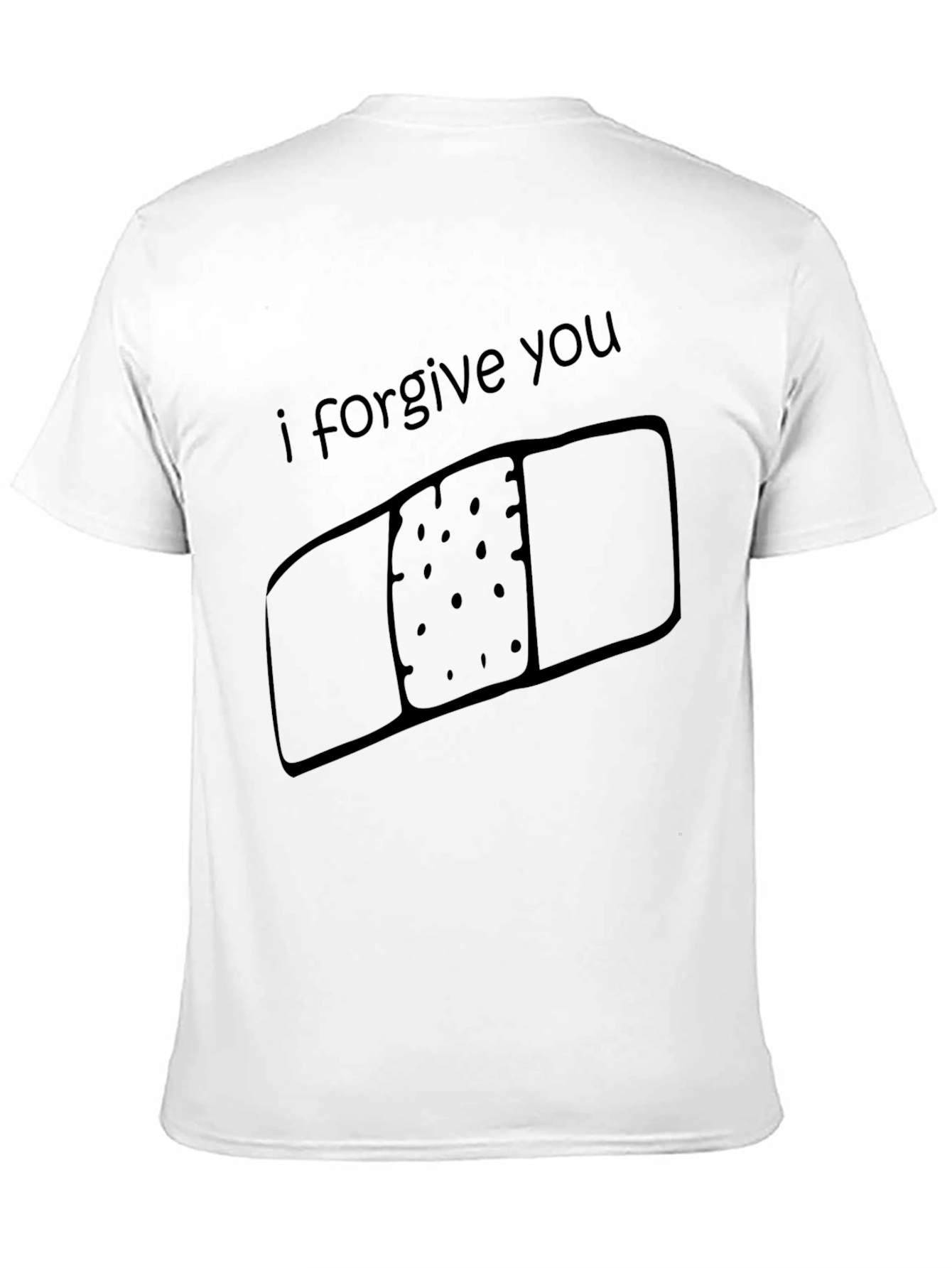 Forgiveness Bandage T-Shirt - Healing Message