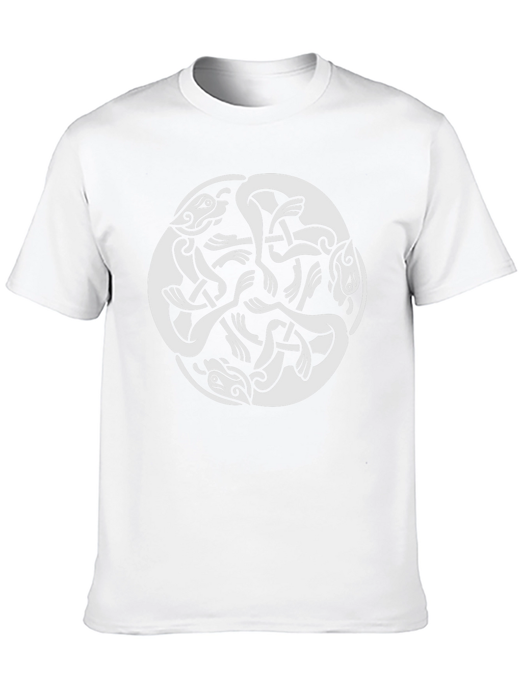 Celtic Knot Dragon T-Shirt - Black