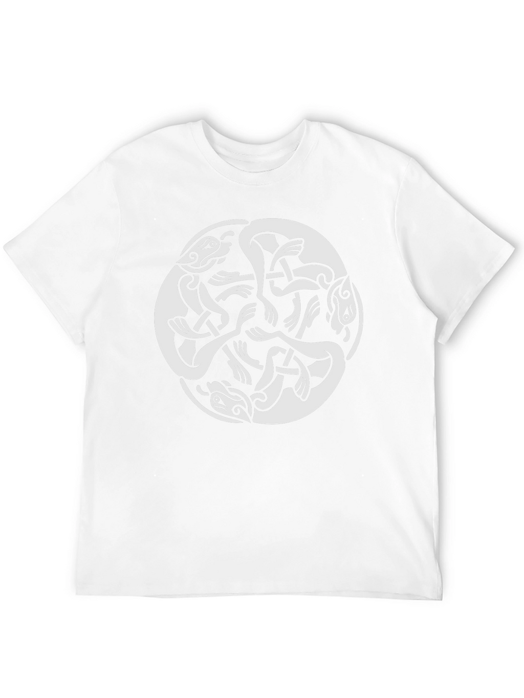 Celtic Knot Dragon T-Shirt - Black
