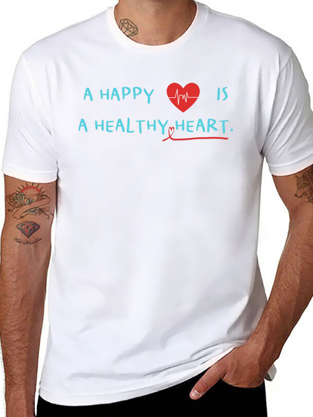 Happy Heart Healthy Heart T-Shirt