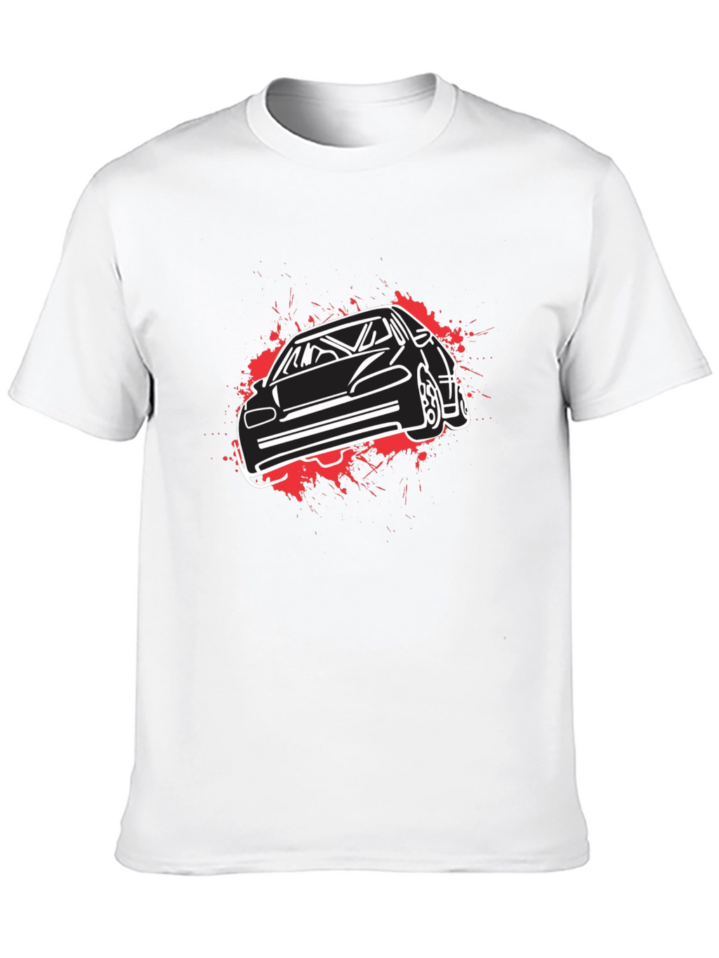 Car Graphic T-Shirt - Black