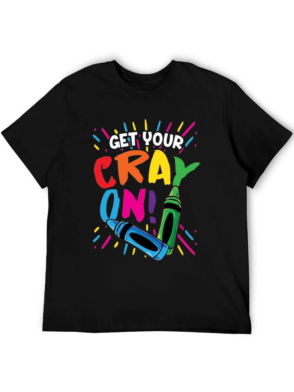 Get Your Crayon On! Graphic T-Shirt