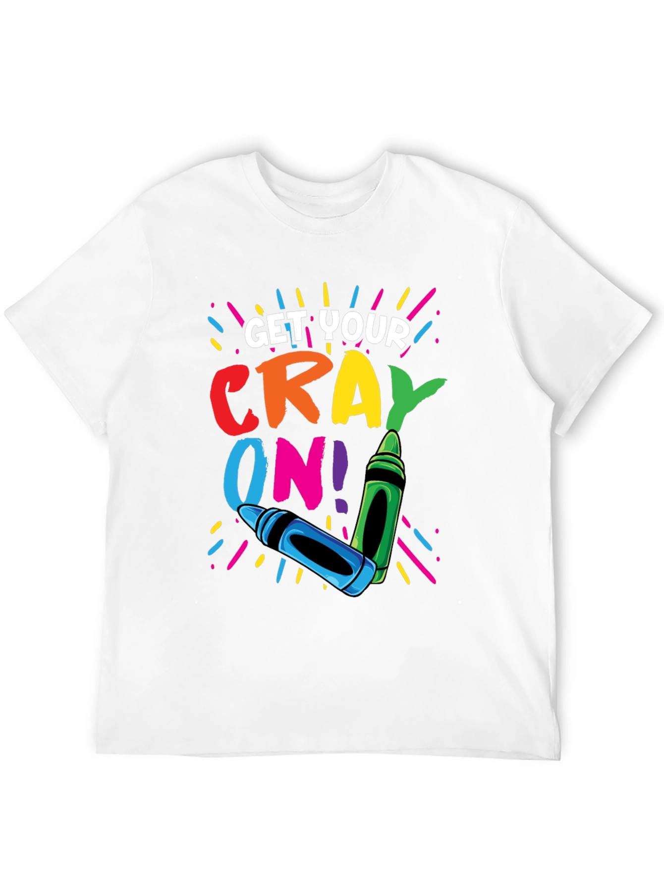 Get Your Crayon On! Graphic T-Shirt