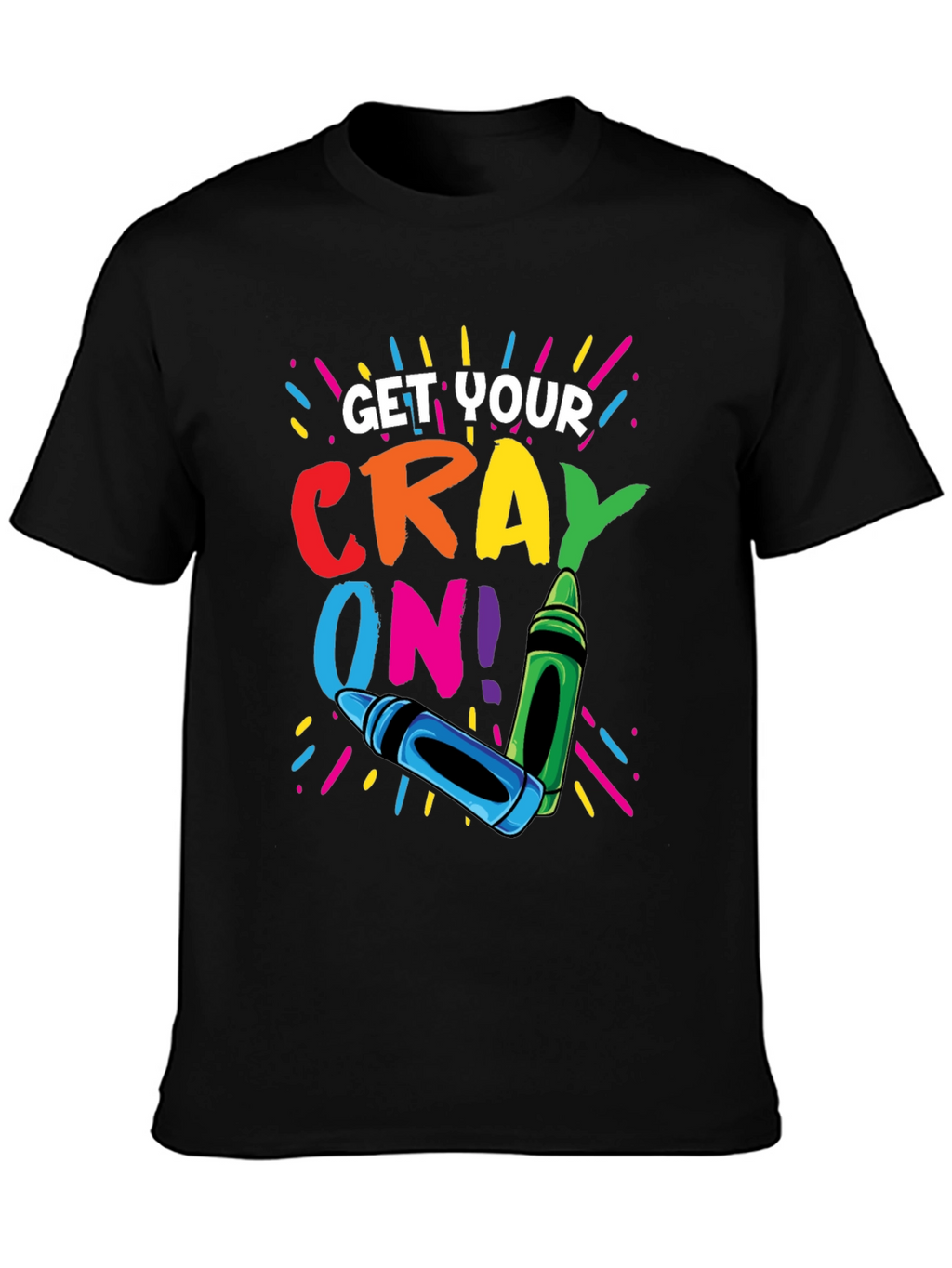 Get Your Crayon On! Graphic T-Shirt