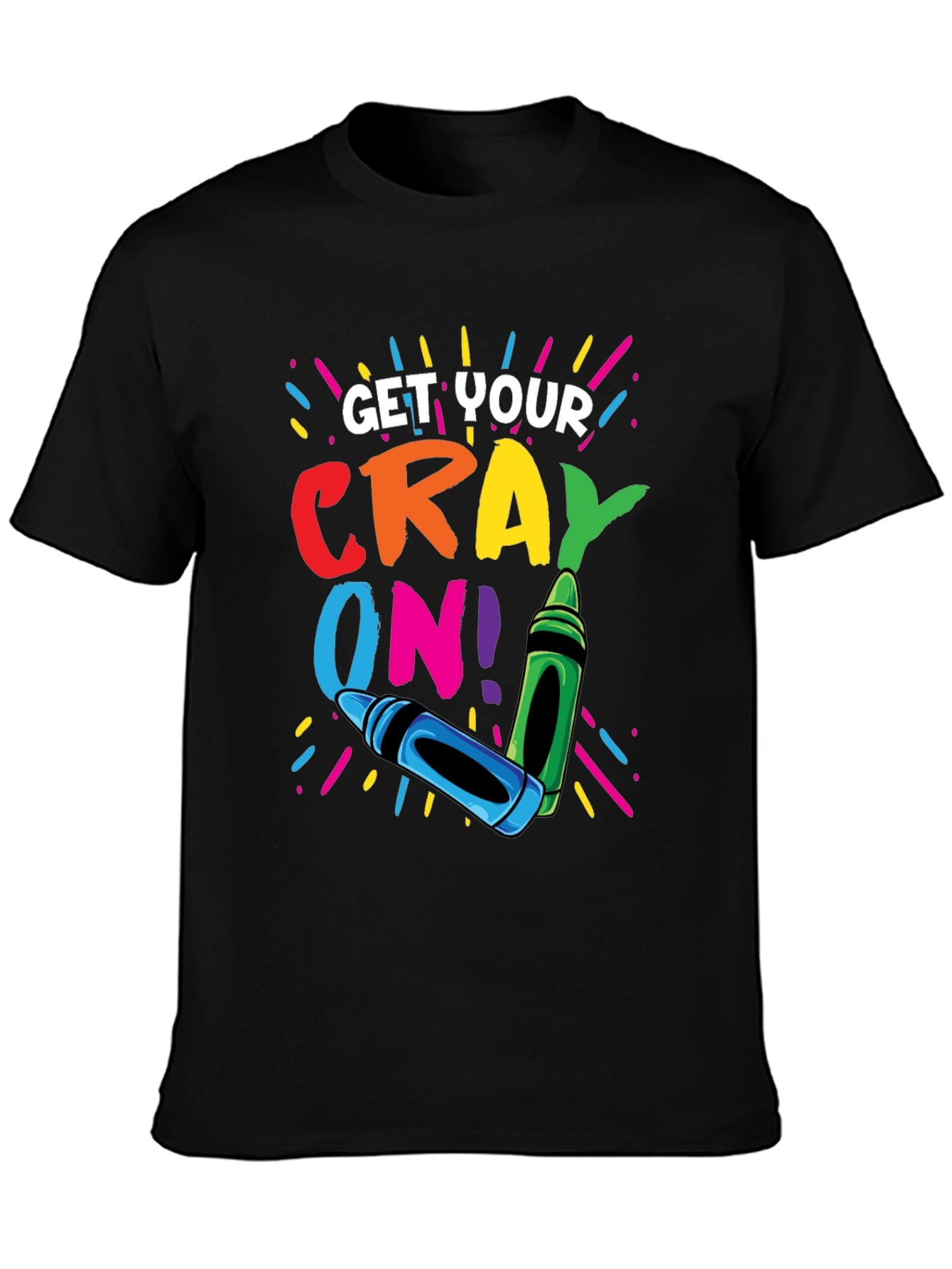 Get Your Crayon On! Graphic T-Shirt