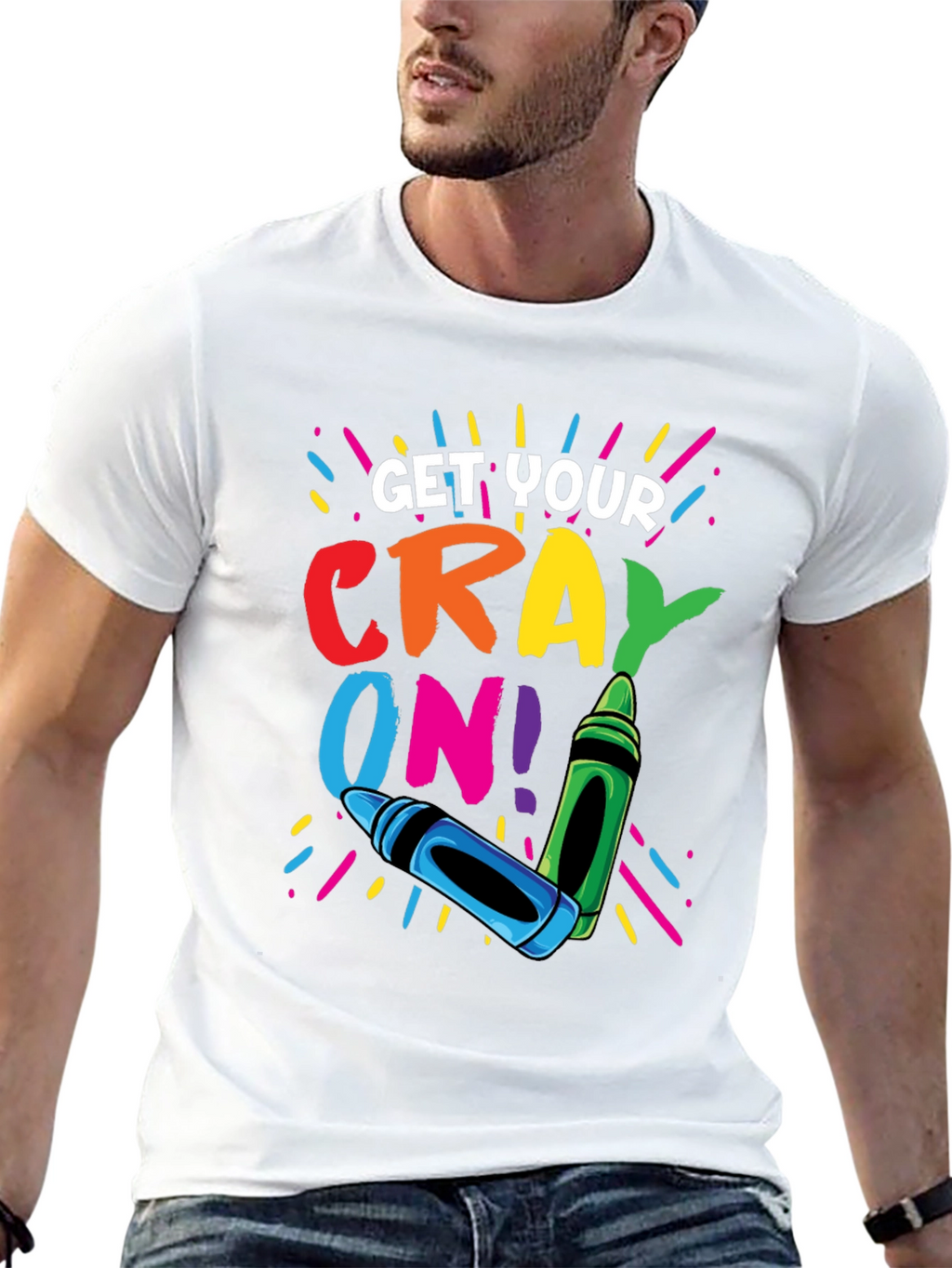 Get Your Crayon On! Graphic T-Shirt