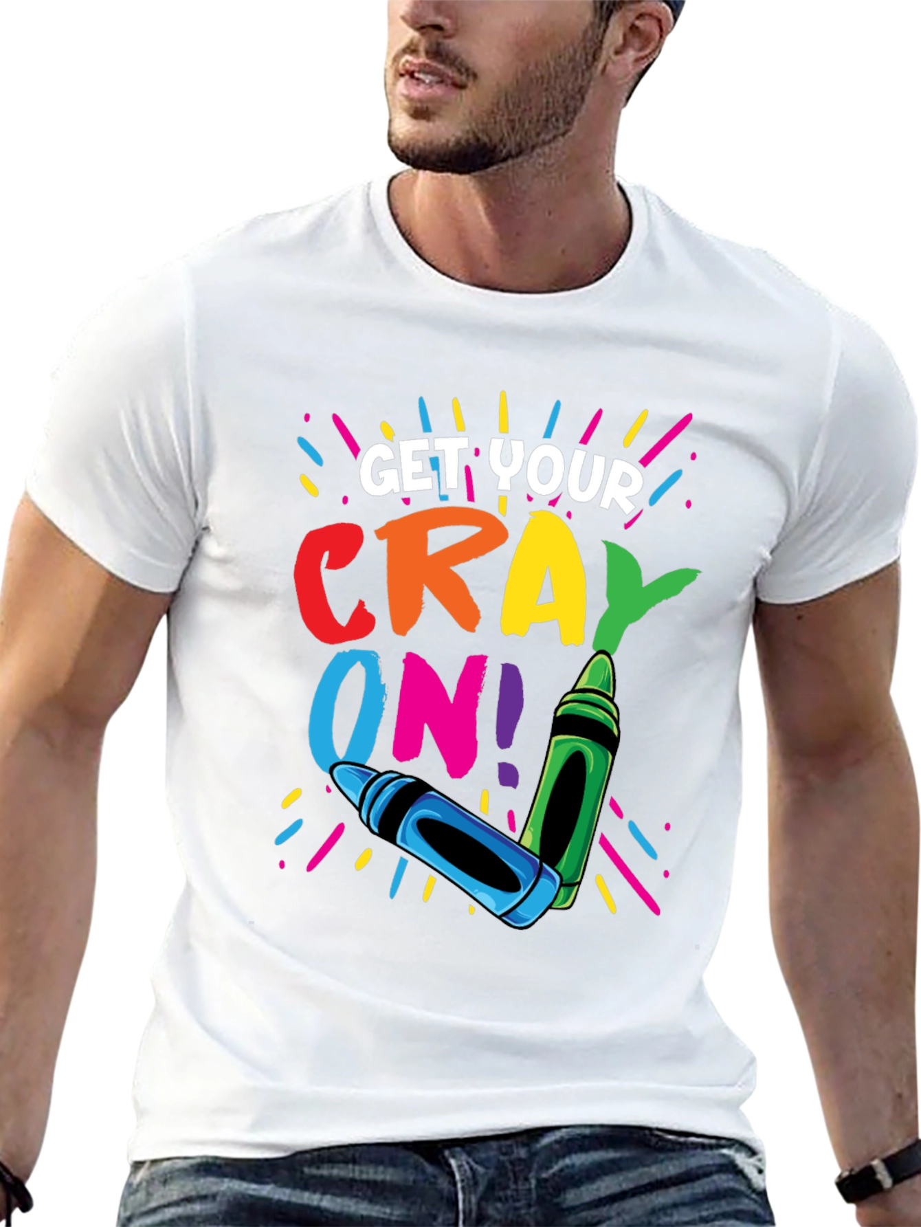 Get Your Crayon On! Graphic T-Shirt