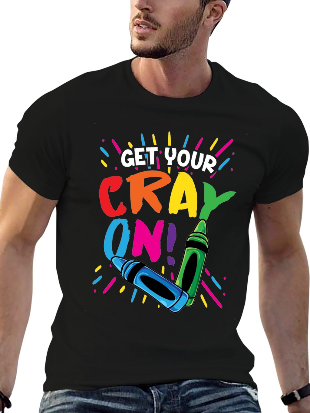 Get Your Crayon On! Graphic T-Shirt