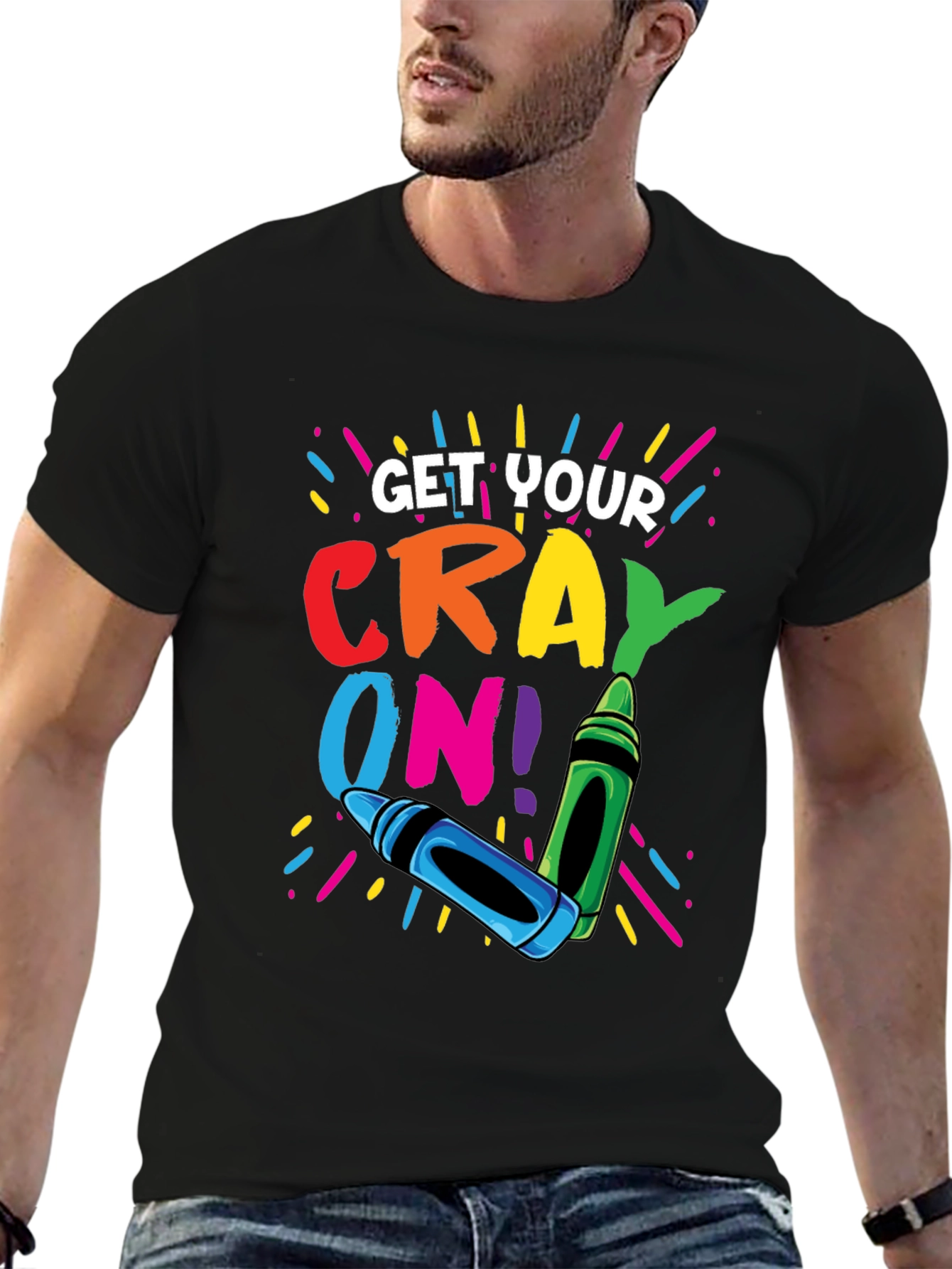Get Your Crayon On! Graphic T-Shirt