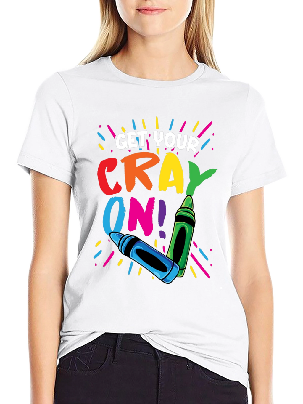 Get Your Crayon On! Graphic T-Shirt