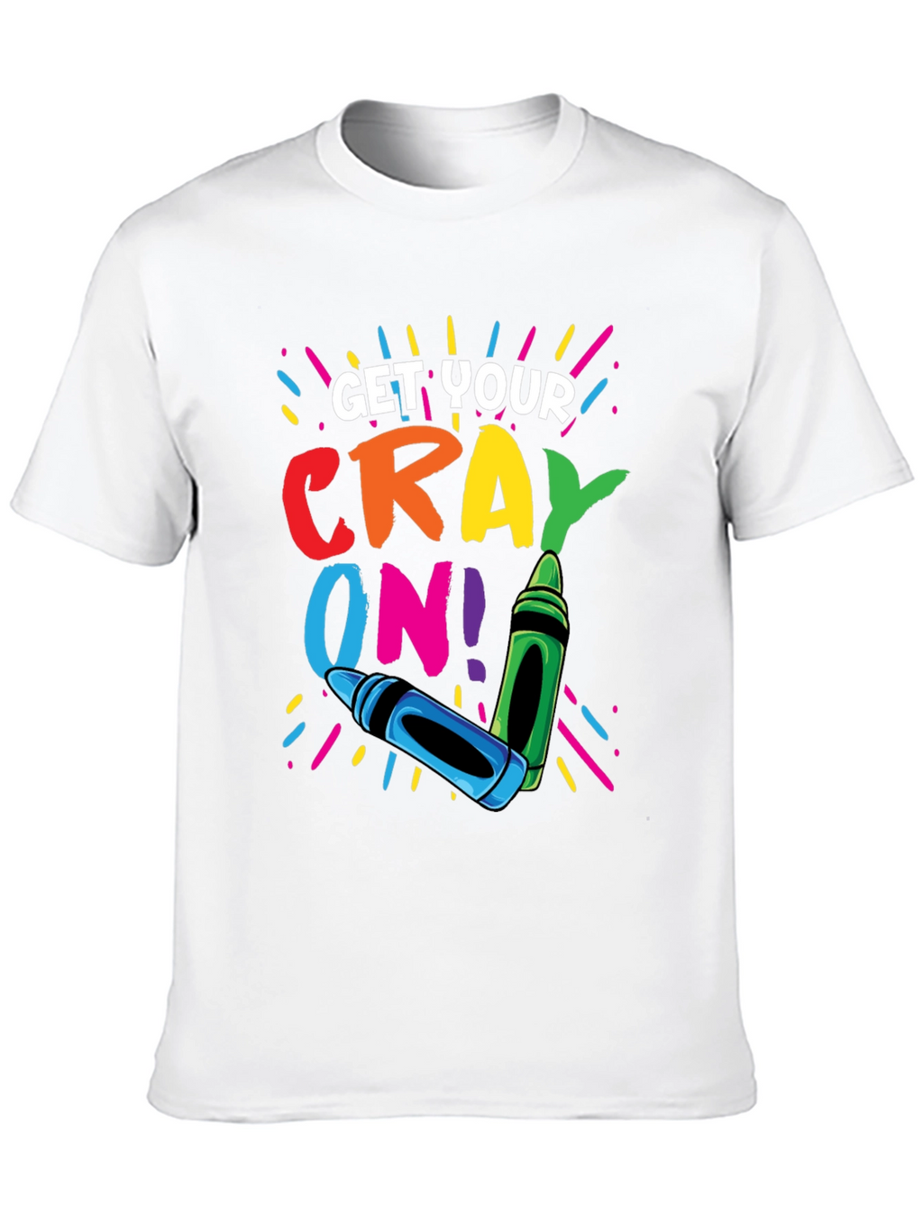 Get Your Crayon On! Graphic T-Shirt