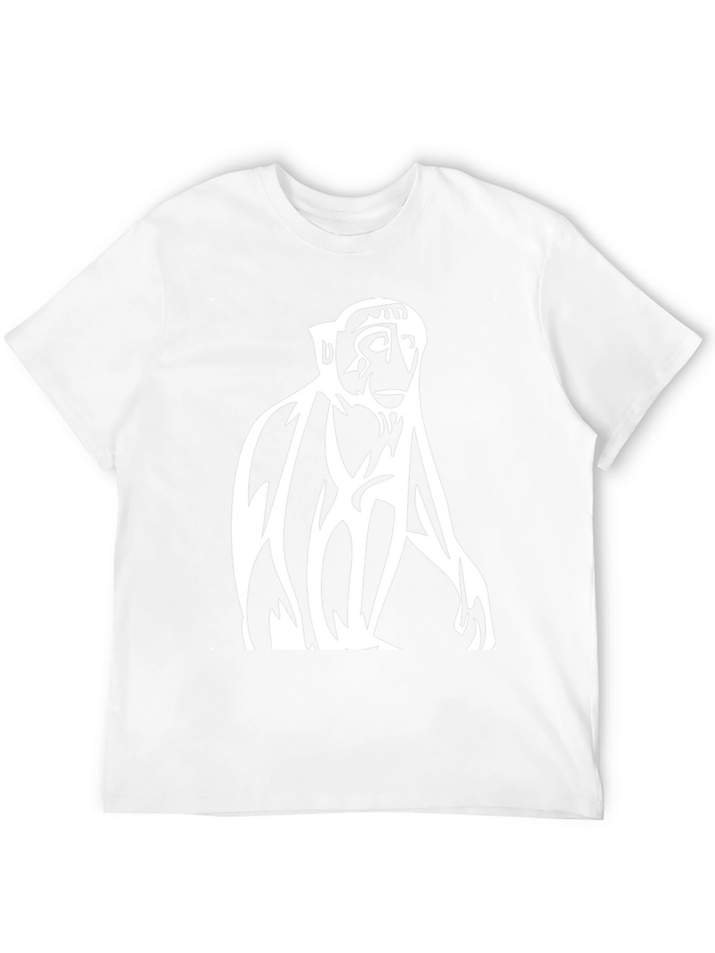 Monkey Graphic Tee - Stylish Black Cotton T-Shirt