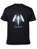 Quartz Crystal Design Graphic T-Shirt