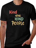Kind People Graphic Tee - Positive Vibes T-Shirt