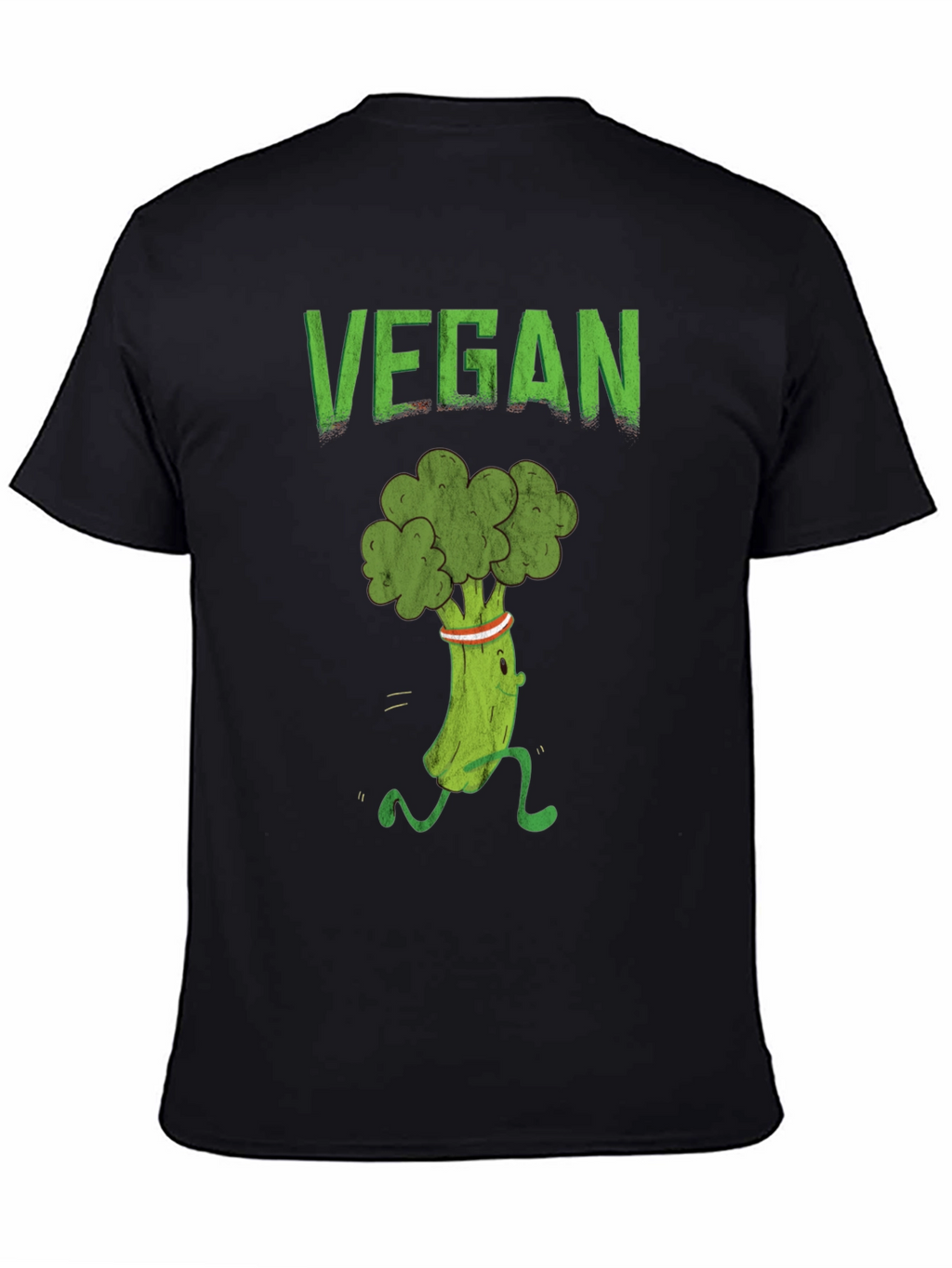 Vegan Broccoli Running T-Shirt