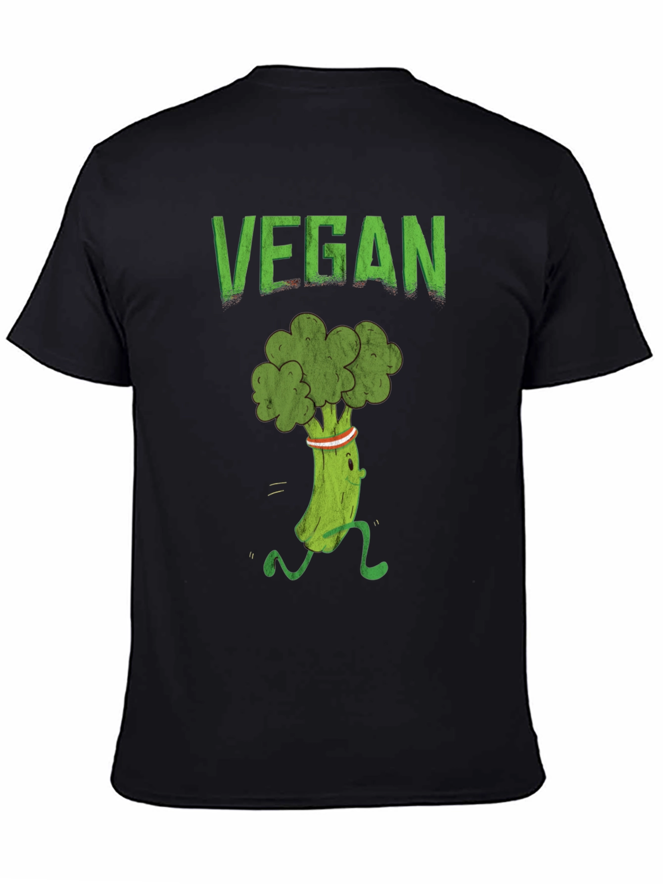 Vegan Broccoli Running T-Shirt