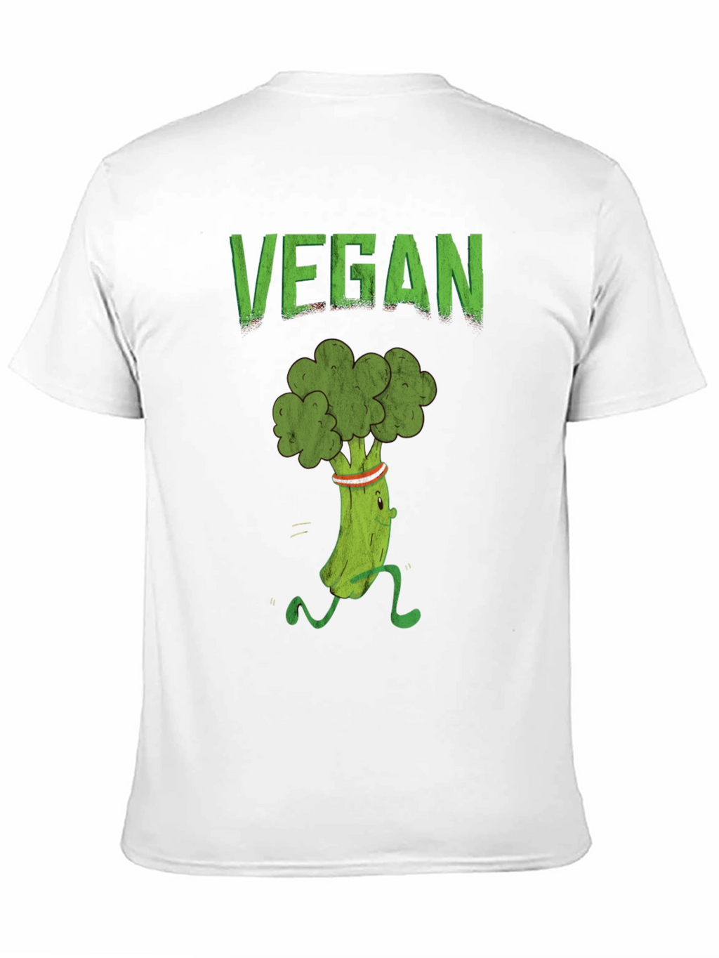 Vegan Broccoli Running T-Shirt