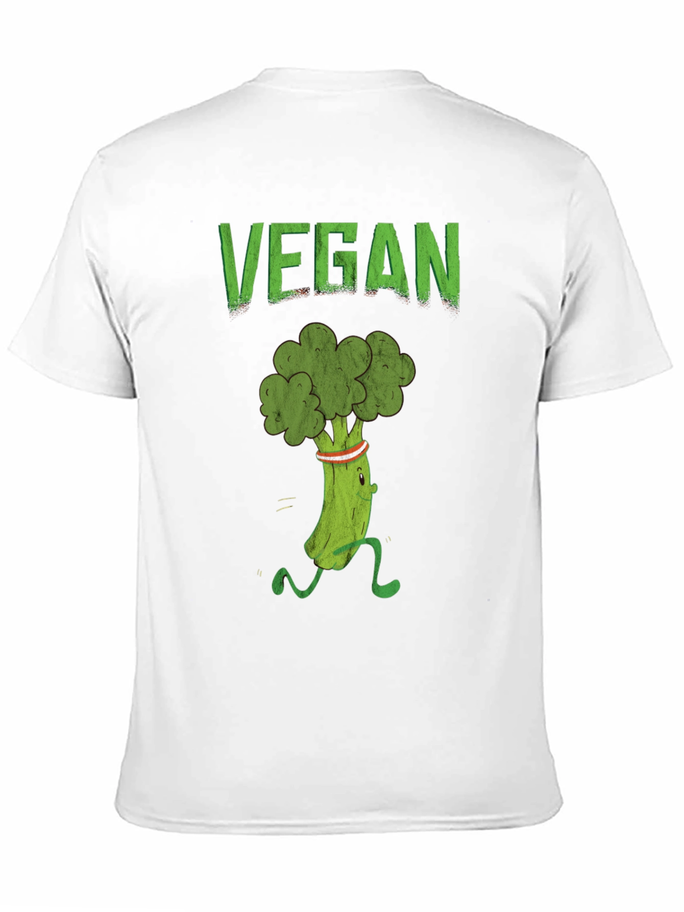 Vegan Broccoli Running T-Shirt