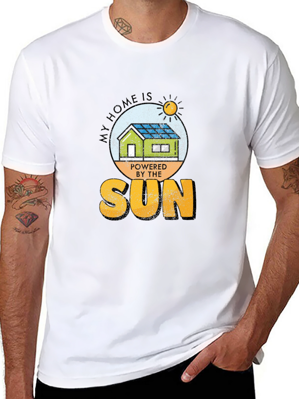 My Home Is Powered By The Sun T-Shirt