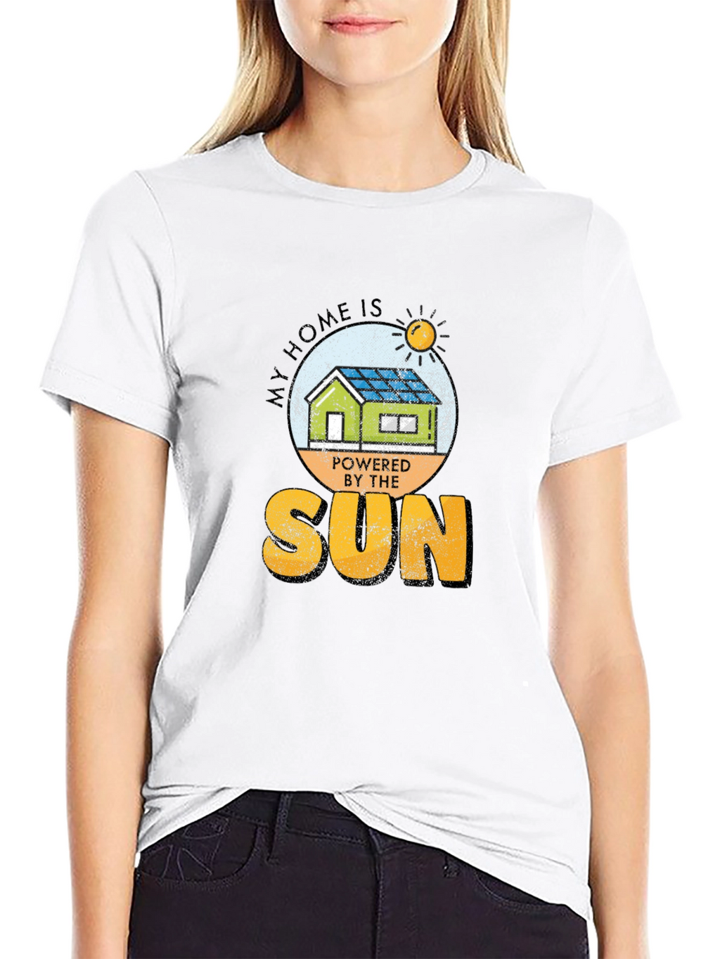 My Home Is Powered By The Sun T-Shirt