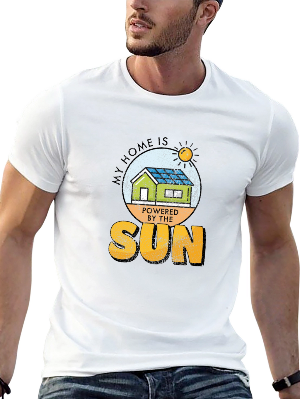 My Home Is Powered By The Sun T-Shirt