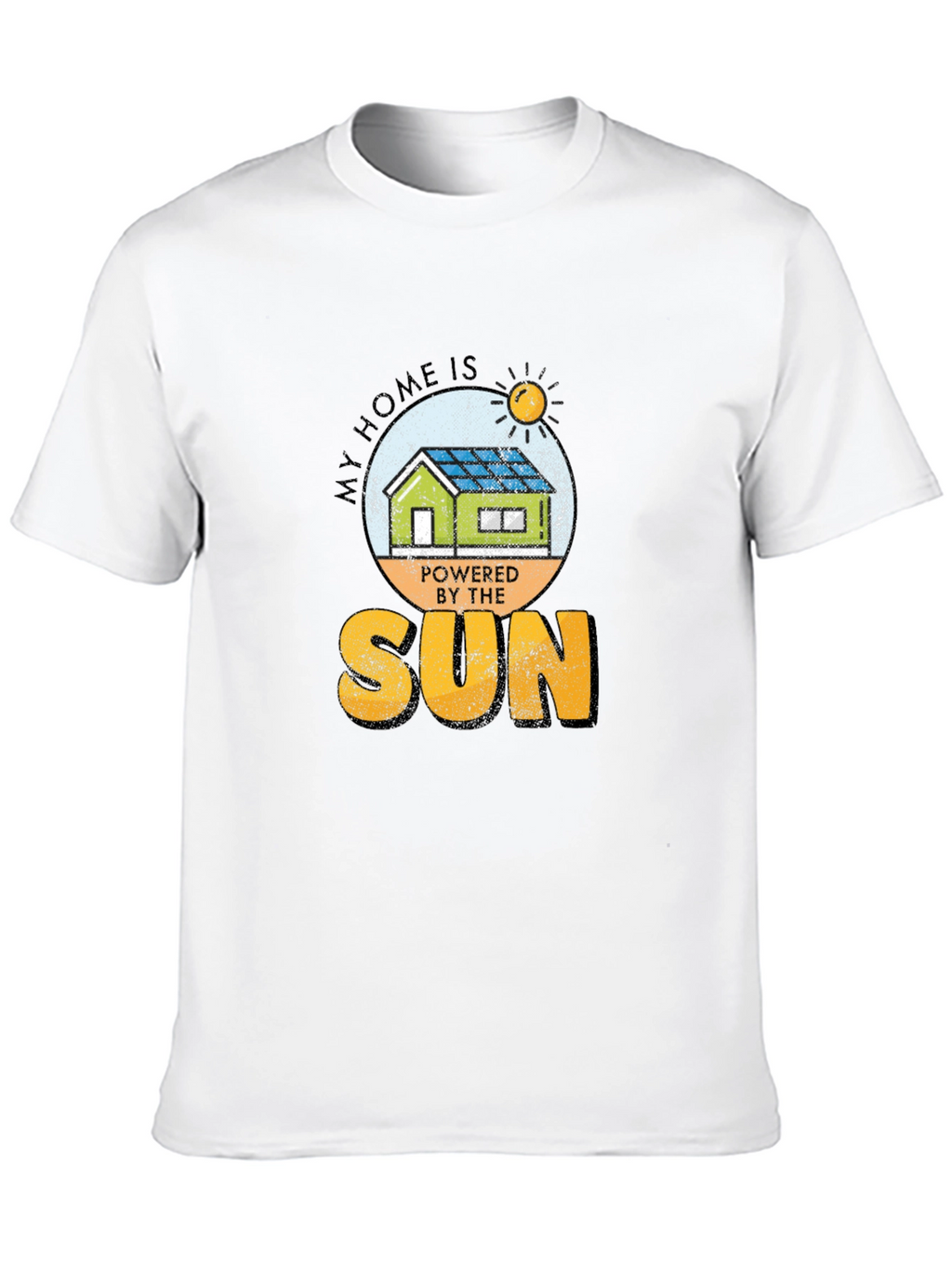 My Home Is Powered By The Sun T-Shirt