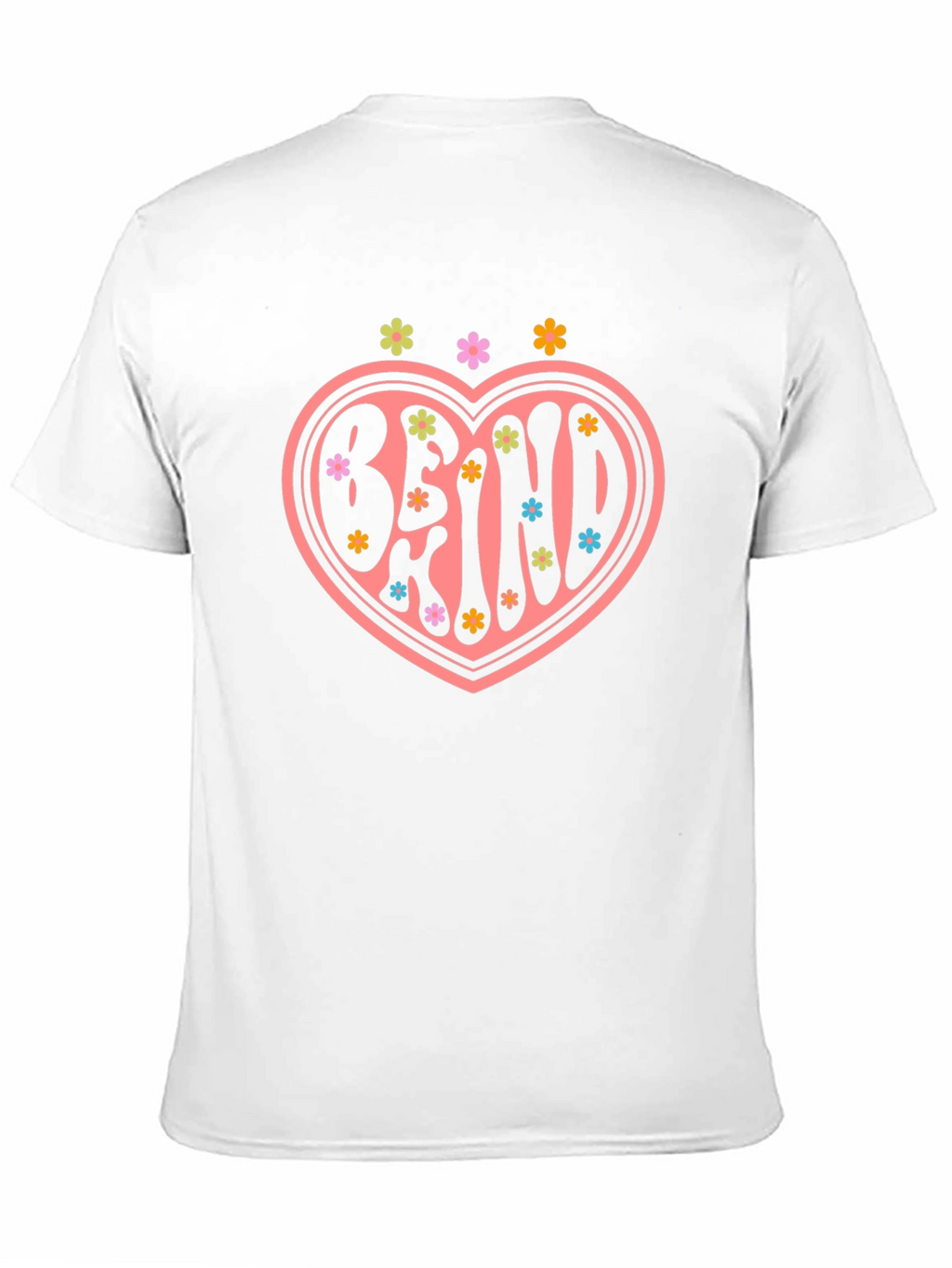 Be Kind Heart Graphic Tee - Black