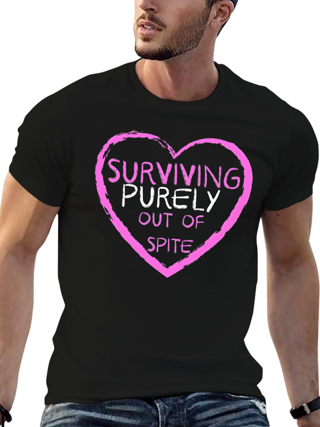 Surviving Purely Out of Spite Graphic Tee