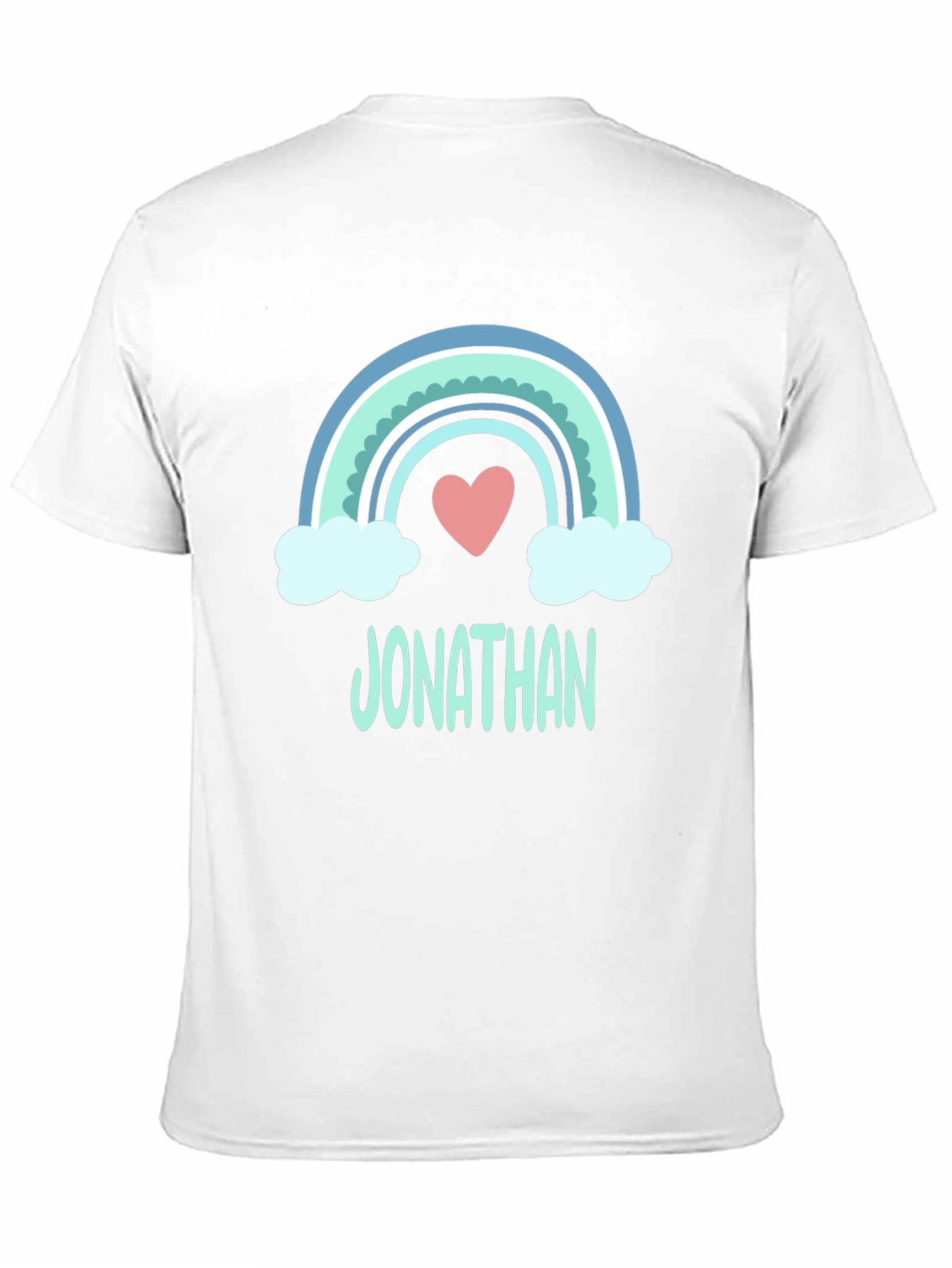 Personalized Rainbow Jonathan T-Shirt