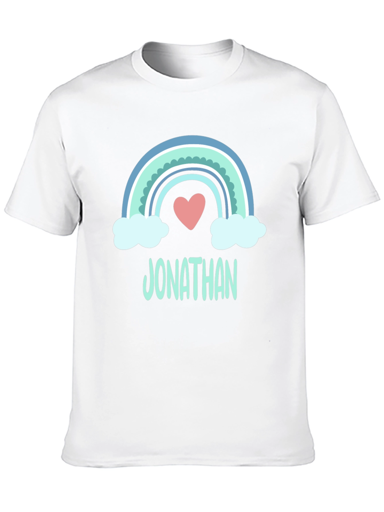 Personalized Rainbow Jonathan T-Shirt