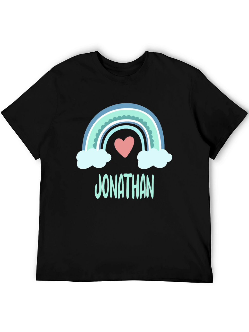 Personalized Rainbow Jonathan T-Shirt