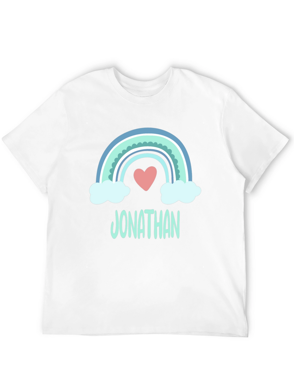 Personalized Rainbow Jonathan T-Shirt