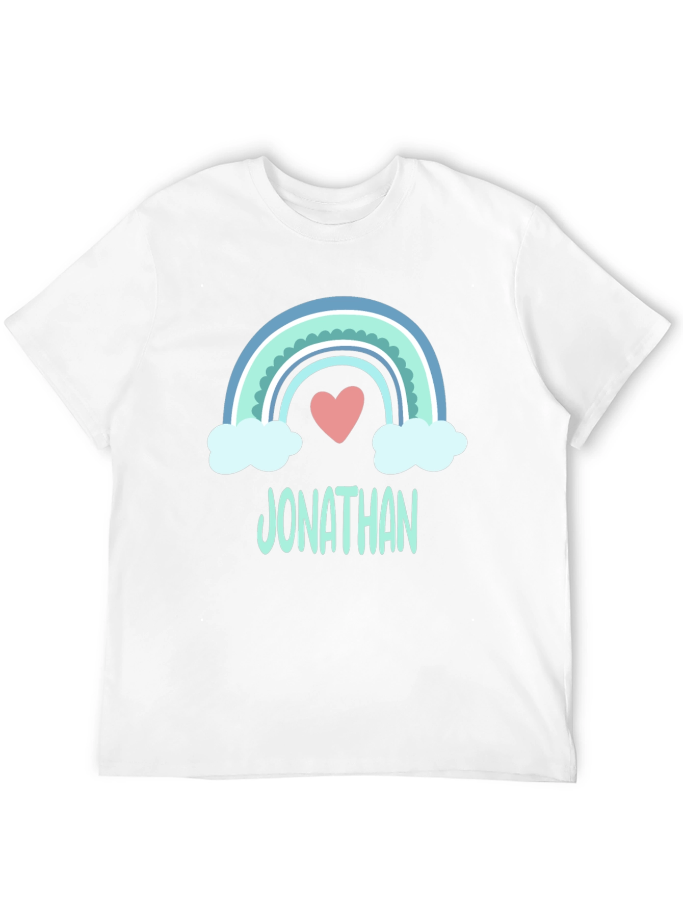 Personalized Rainbow Jonathan T-Shirt
