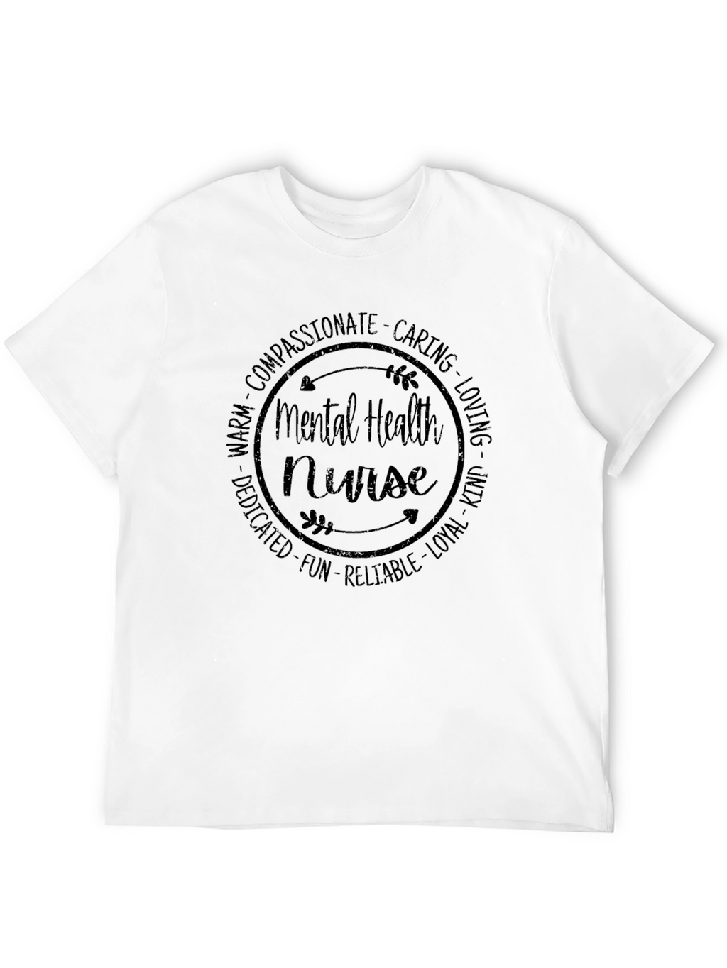 Mental Health Nurse Graphic T-Shirt