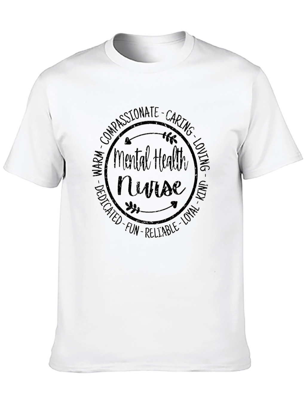 Mental Health Nurse Graphic T-Shirt