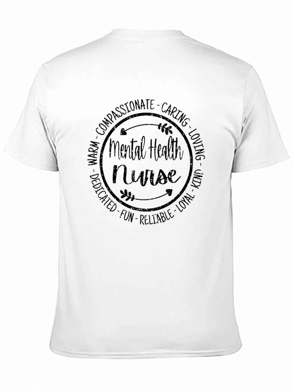 Mental Health Nurse Graphic T-Shirt
