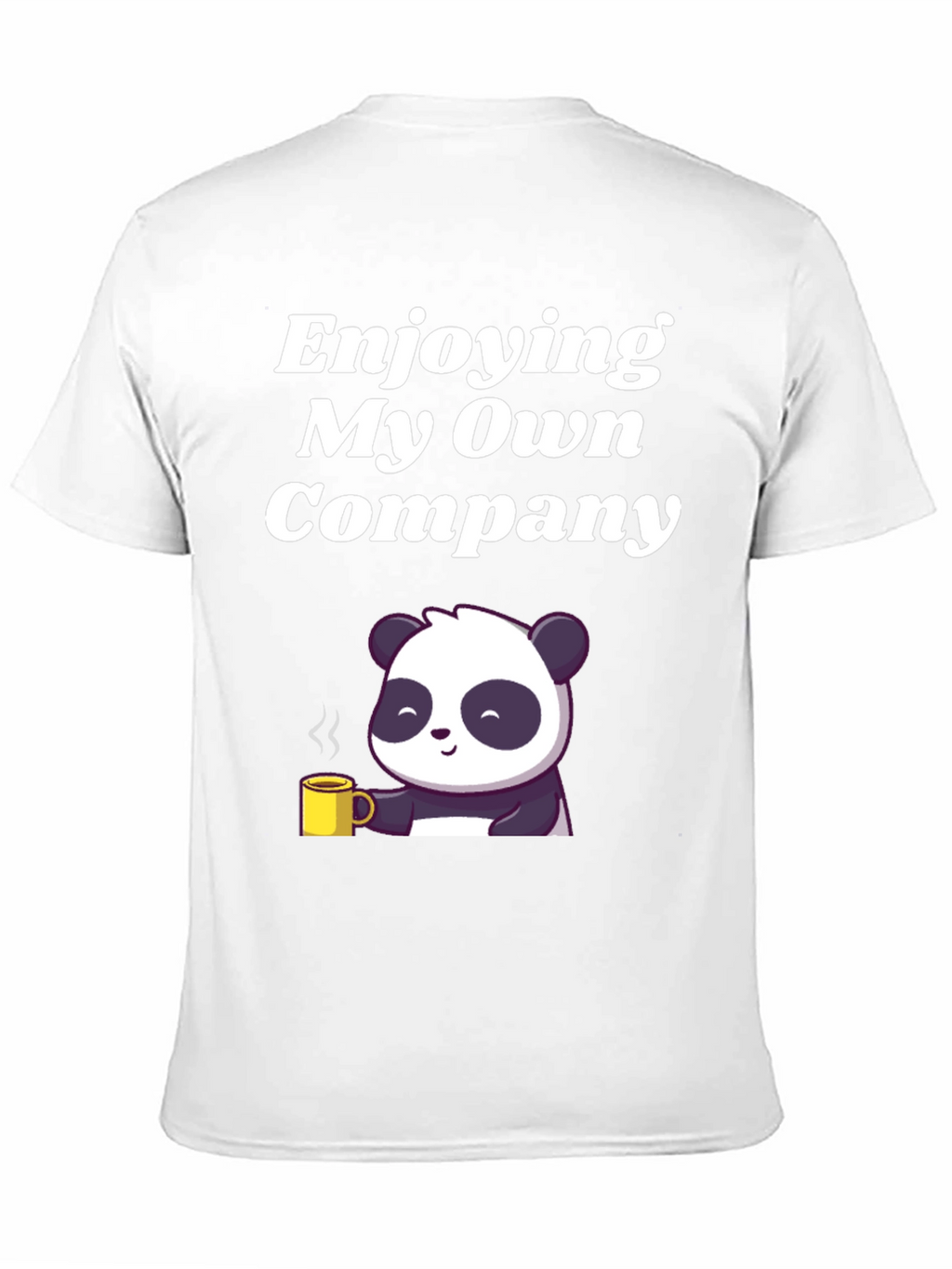 Enjoying My Own Company Panda T-Shirt