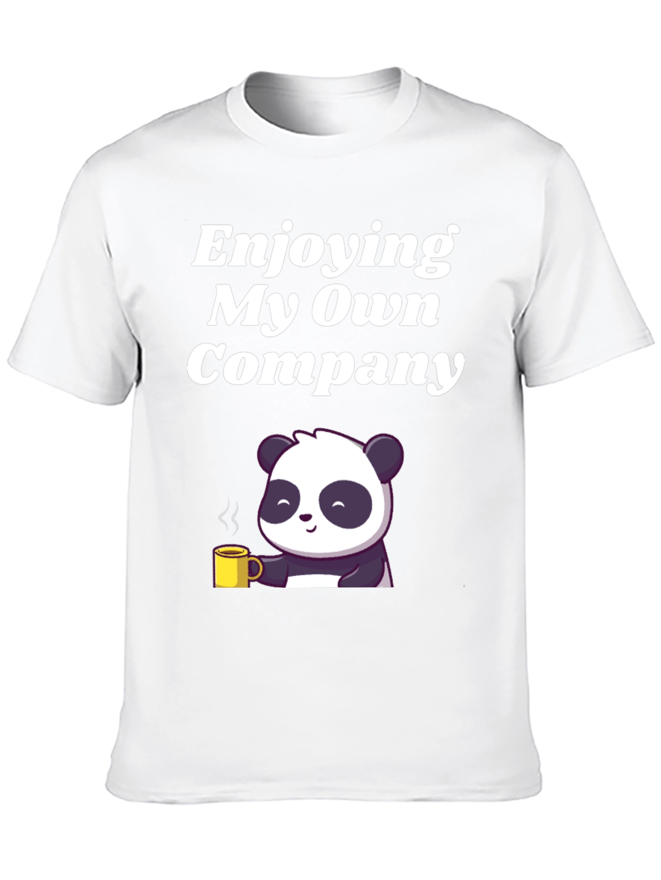 Enjoying My Own Company Panda T-Shirt