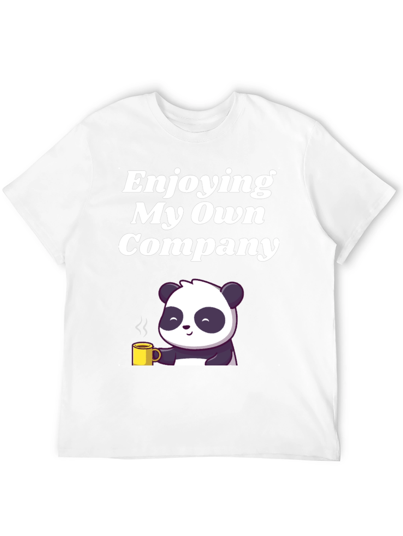 Enjoying My Own Company Panda T-Shirt
