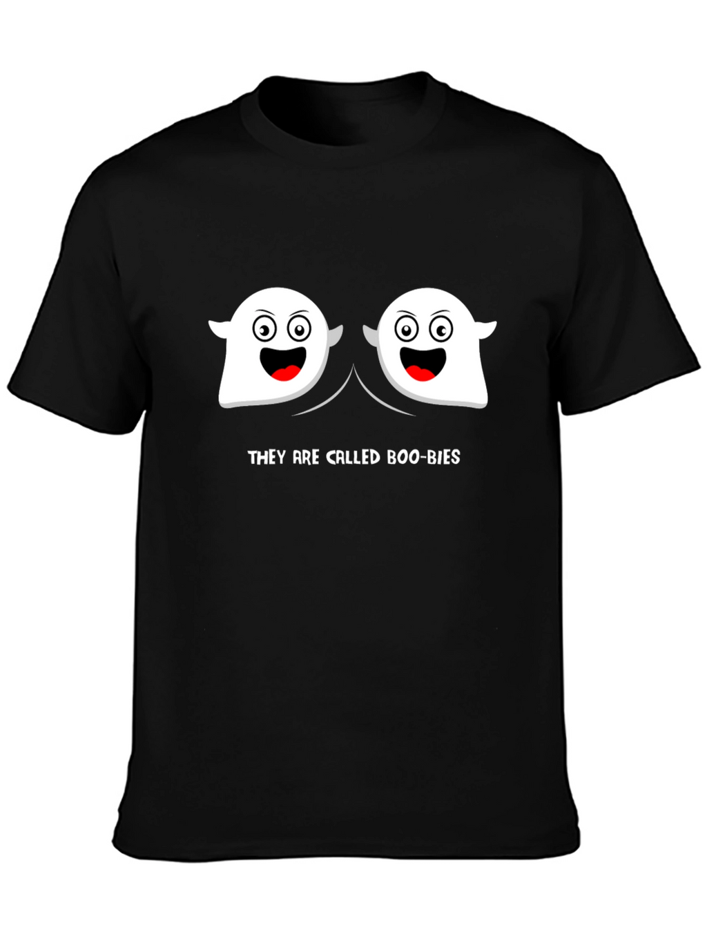 Boo-bies T-Shirt Funny Ghost Humor
