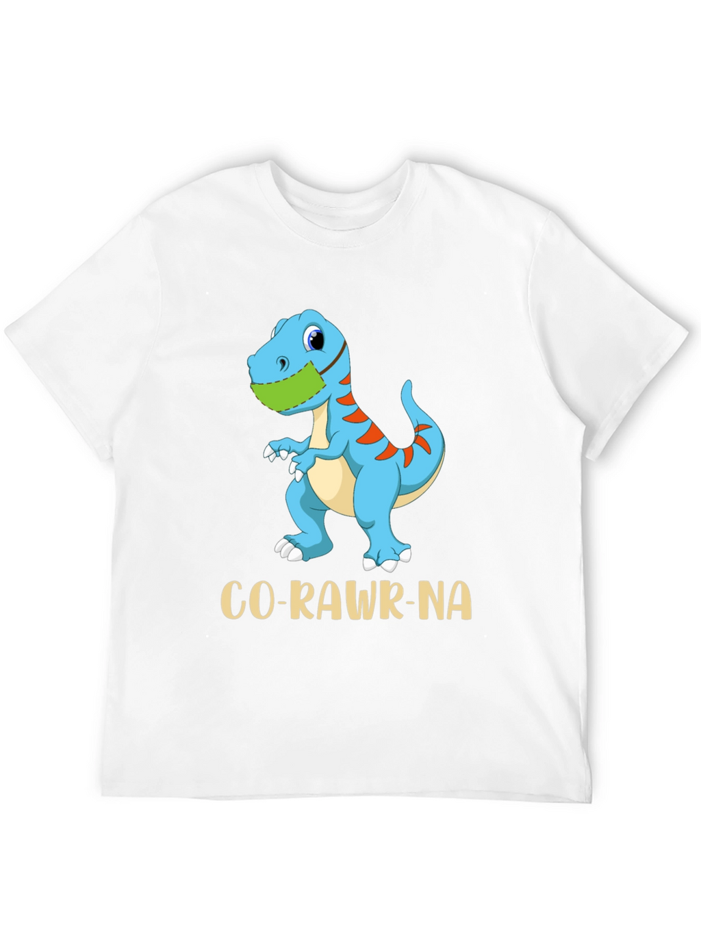 Co-Rawr-Na Dinosaur Graphic T-Shirt