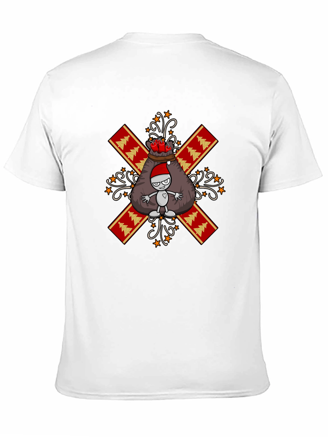 Festive Holiday Santa Sack T-Shirt
