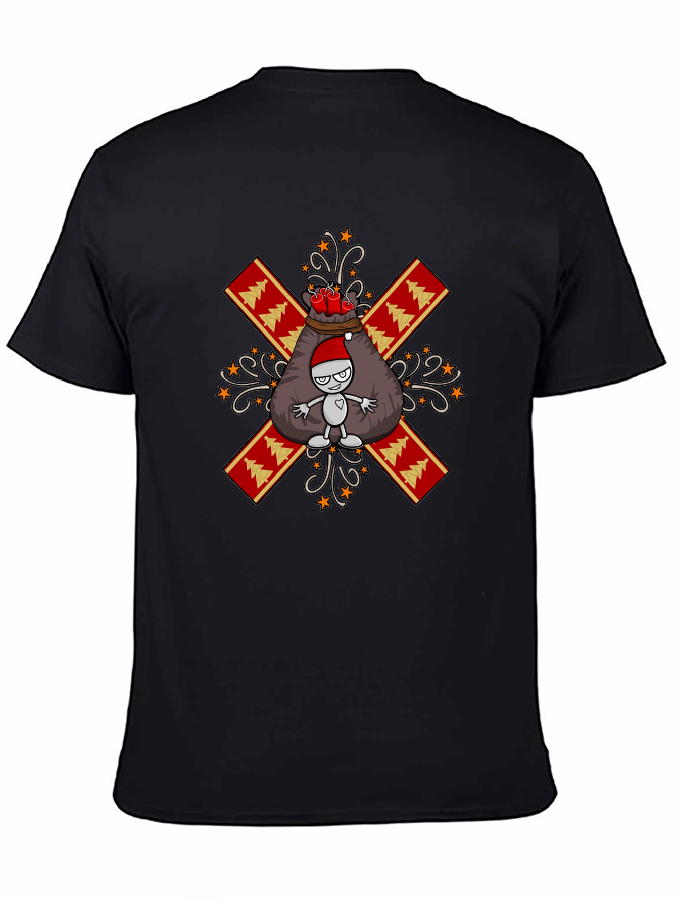 Festive Holiday Santa Sack T-Shirt
