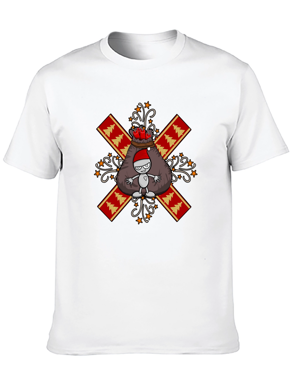 Festive Holiday Santa Sack T-Shirt