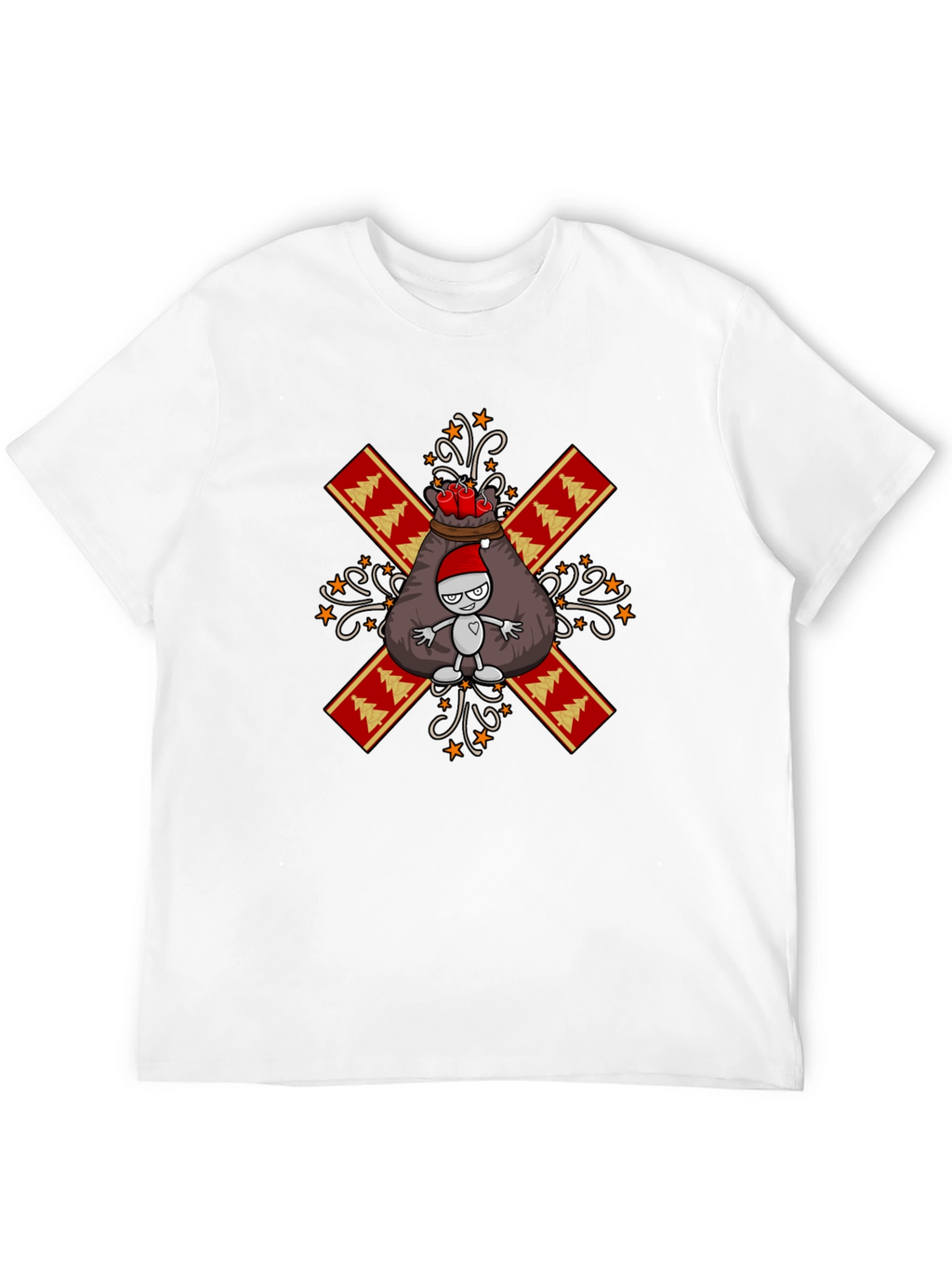 Festive Holiday Santa Sack T-Shirt