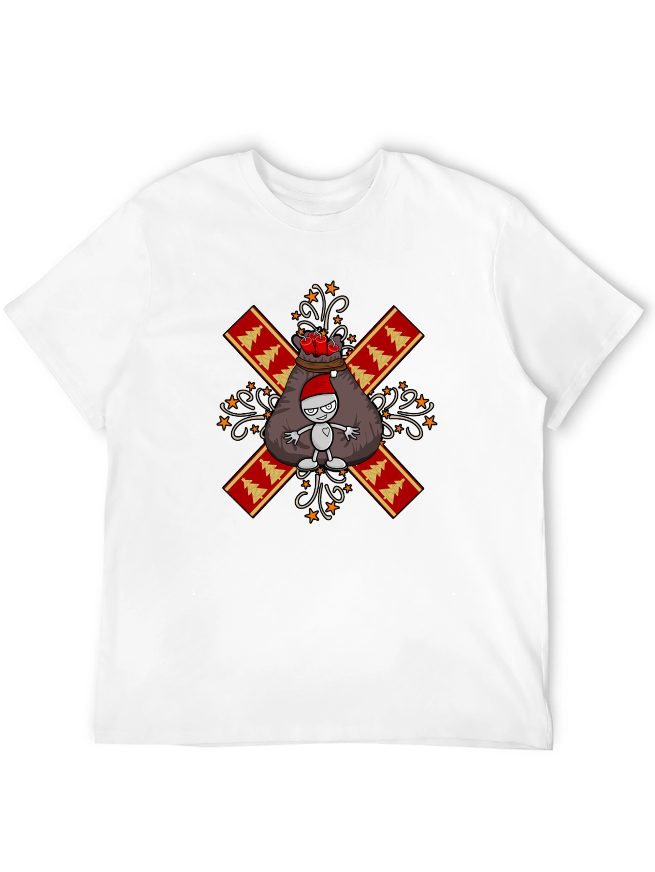 Festive Holiday Santa Sack T-Shirt
