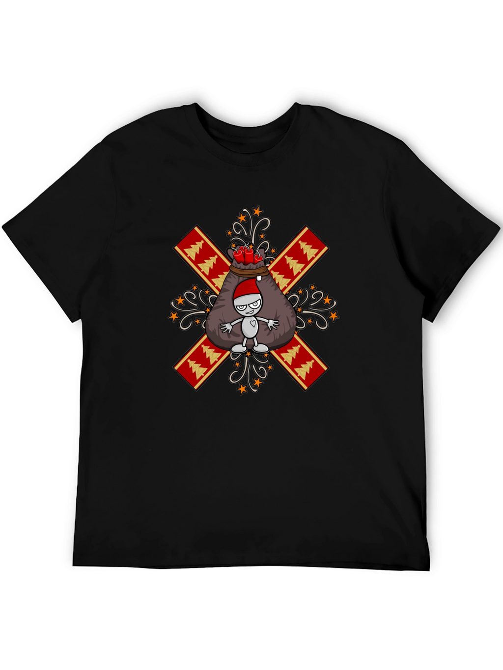 Festive Holiday Santa Sack T-Shirt