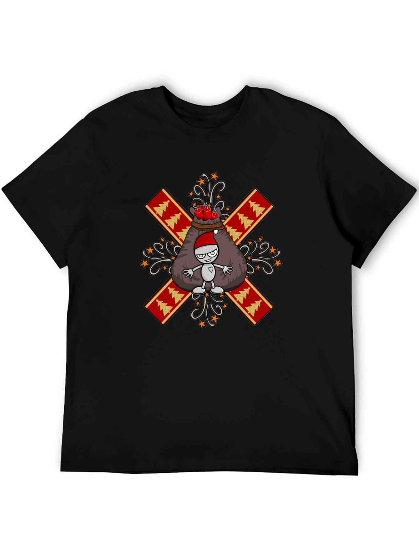 Festive Holiday Santa Sack T-Shirt