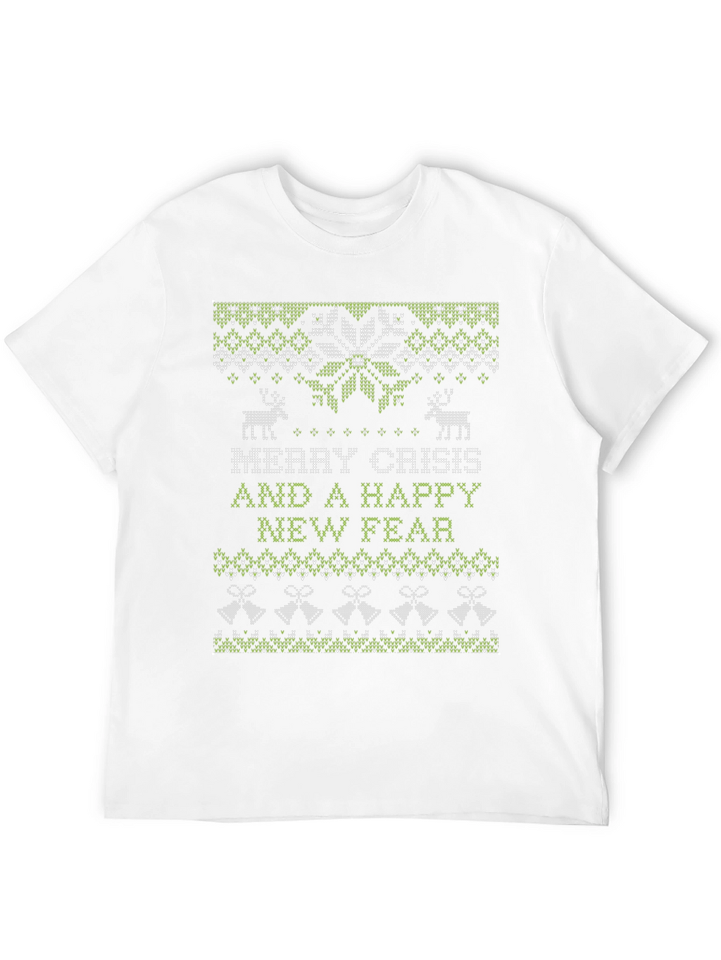 Merry Crisis Ugly Christmas Sweater T-Shirt